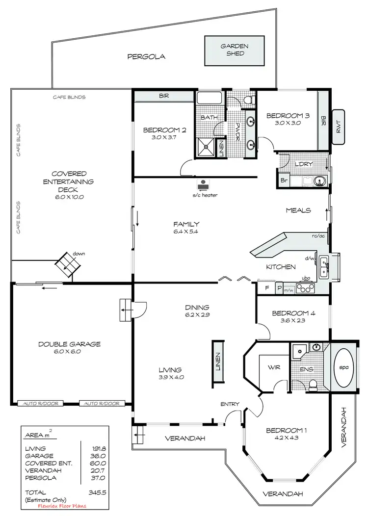 Floorplan of Homely house listing, 9 Bell Court, Encounter Bay SA 5211