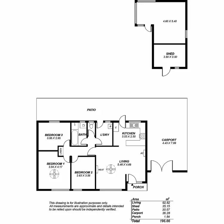 Floorplan of Homely house listing, 5 Clements Street, Dudley Park SA 5008