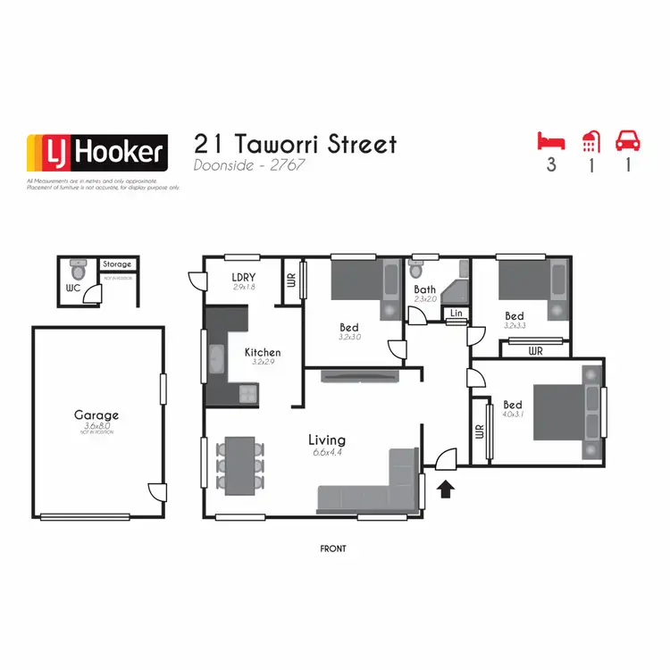 Floorplan of Homely house listing, 21 Taworri Street, Doonside NSW 2767