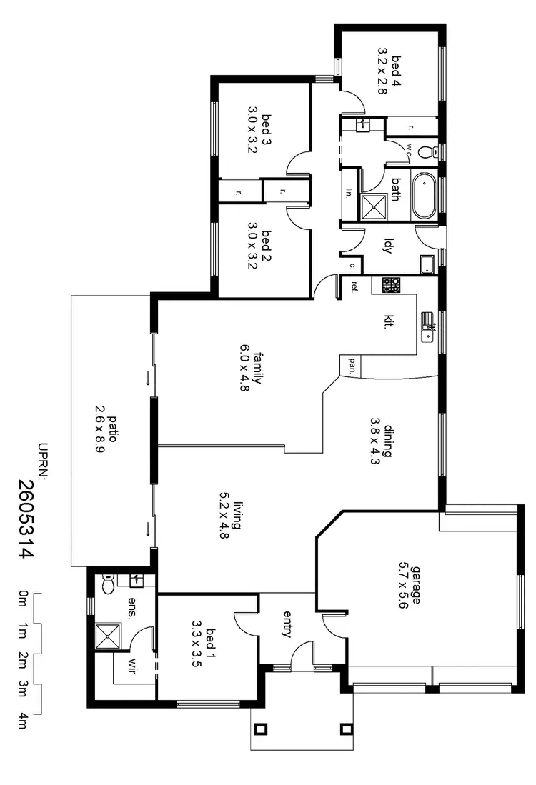 Floorplan of Homely house listing, Address available on request