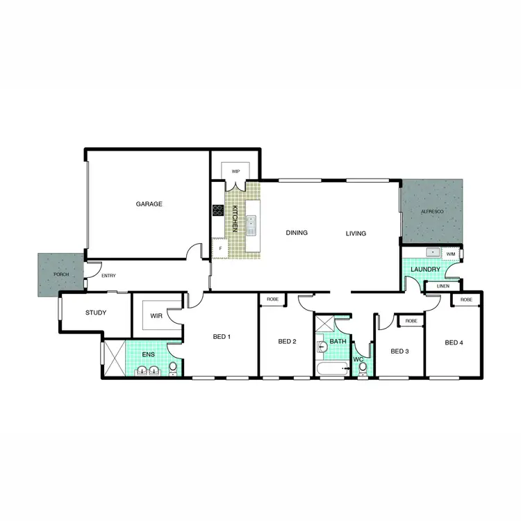 Floorplan of Homely house listing, 98 Greg Urwin Circuit, Casey ACT 2913