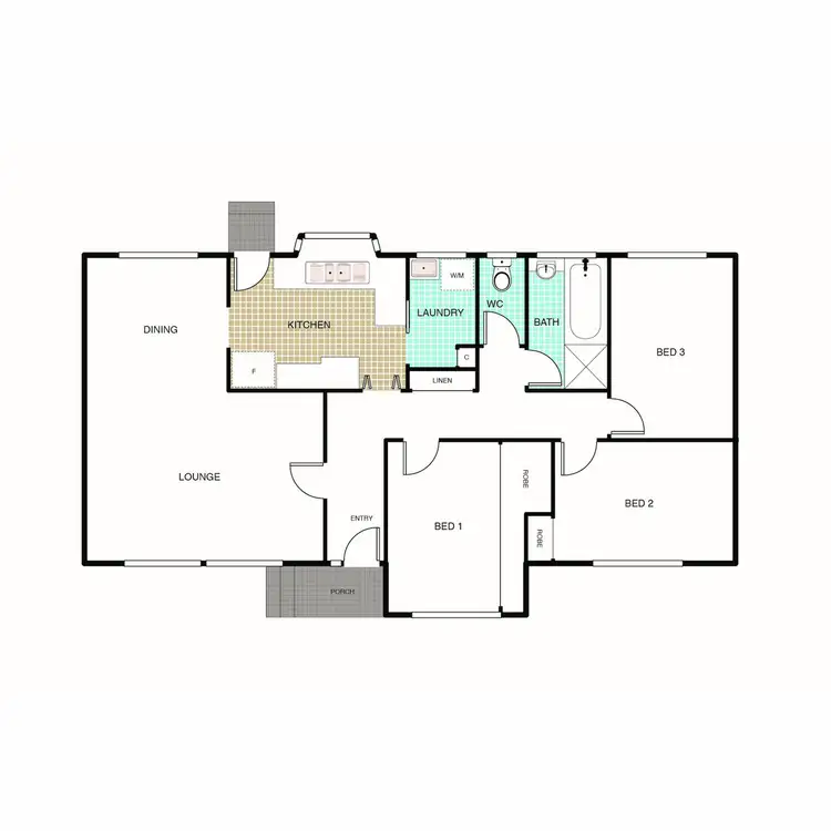Floorplan of Homely house listing, 16 Buriga Street, Giralang ACT 2617