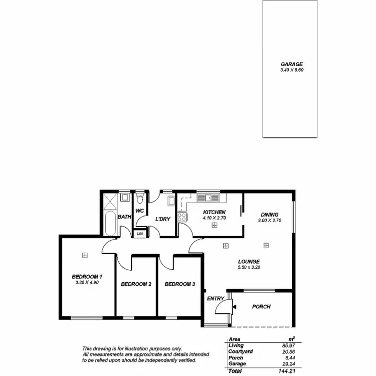 Floorplan of Homely house listing, 24 Pitt Street, Marden SA 5070