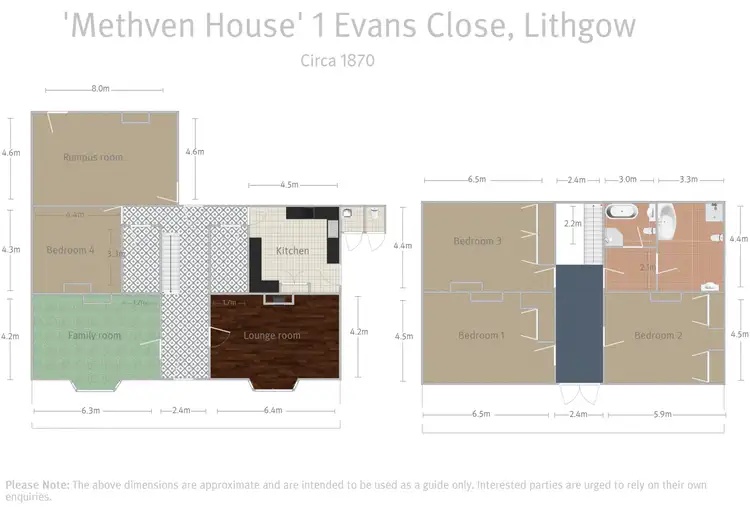 Floorplan of Homely house listing, 1 Evans Close, Lithgow NSW 2790