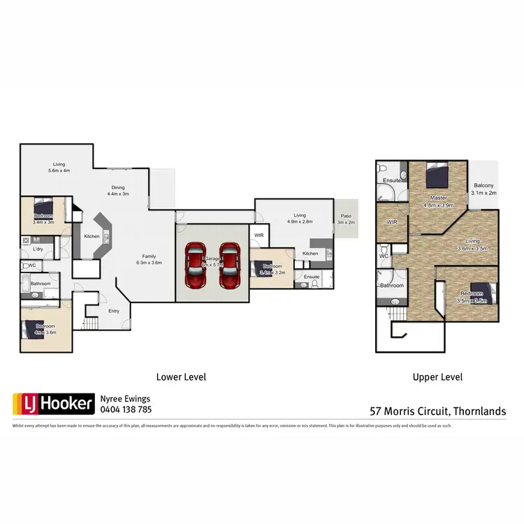 Floorplan of Homely house listing, 57 Morris Circuit, Thornlands QLD 4164