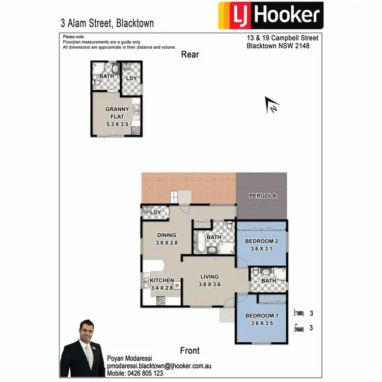 Floorplan of Homely house listing, 3 Alam Street, Blacktown NSW 2148