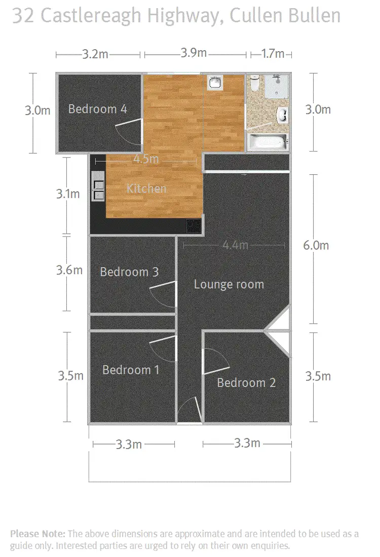 Floorplan of Homely house listing, 32 Castlereagh Highway, Cullen Bullen NSW 2790