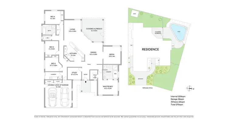 Floorplan of Homely house listing, 19 Stillwater Drive, Twin Waters QLD 4564