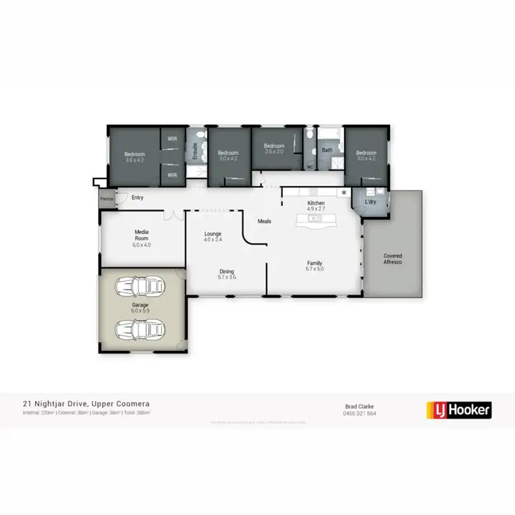 Floorplan of Homely house listing, 21 Nightjar Drive, Upper Coomera QLD 4209