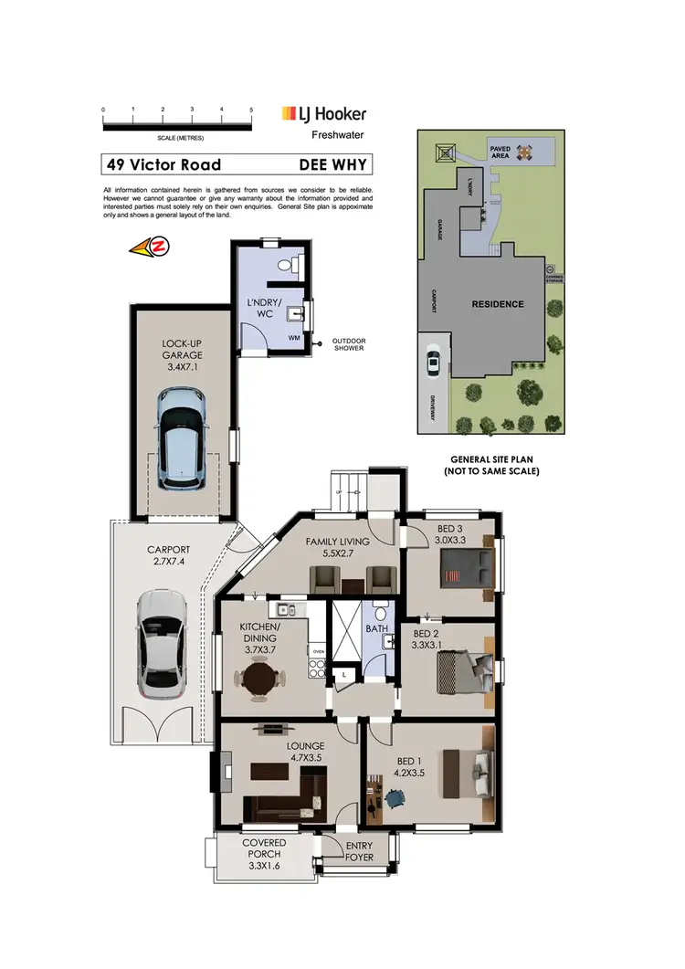 Floorplan of Homely house listing, 49 Victor Road, Dee Why NSW 2099
