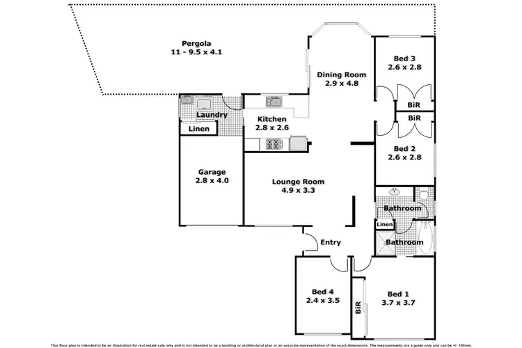 Floorplan of Homely house listing, 10 Hyatts Road, Oakhurst NSW 2761