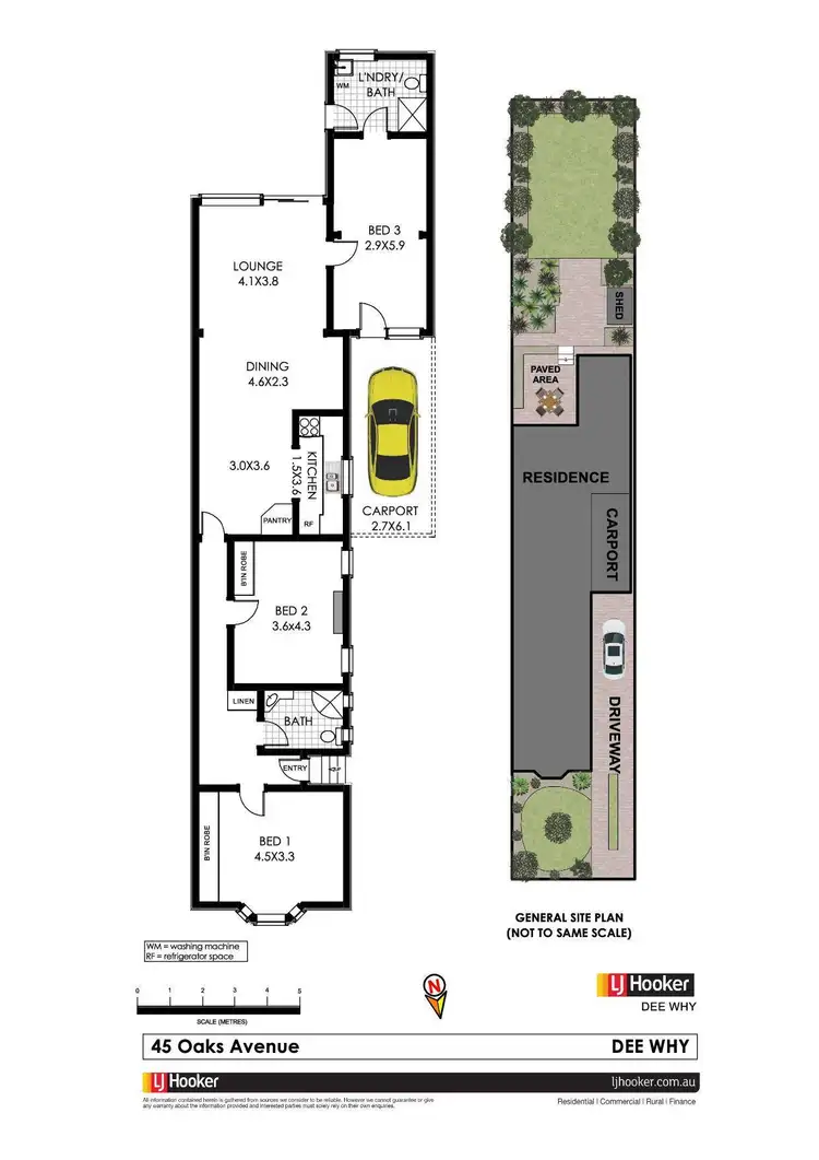 Floorplan of Homely house listing, 45 Oaks Avenue, Dee Why NSW 2099