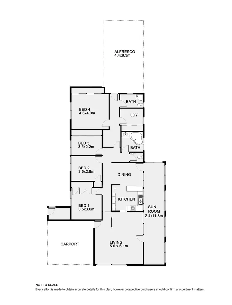 Floorplan of Homely house listing, 39 Charles Avenue, Hallam VIC 3803