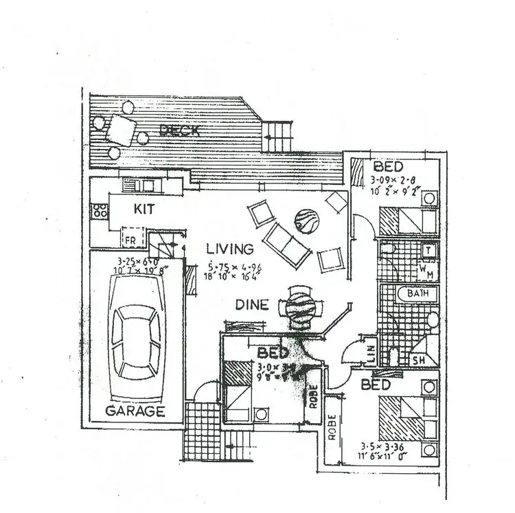 Floorplan of Homely townhouse listing, 9/30 Pine Avenue, Davistown NSW 2251