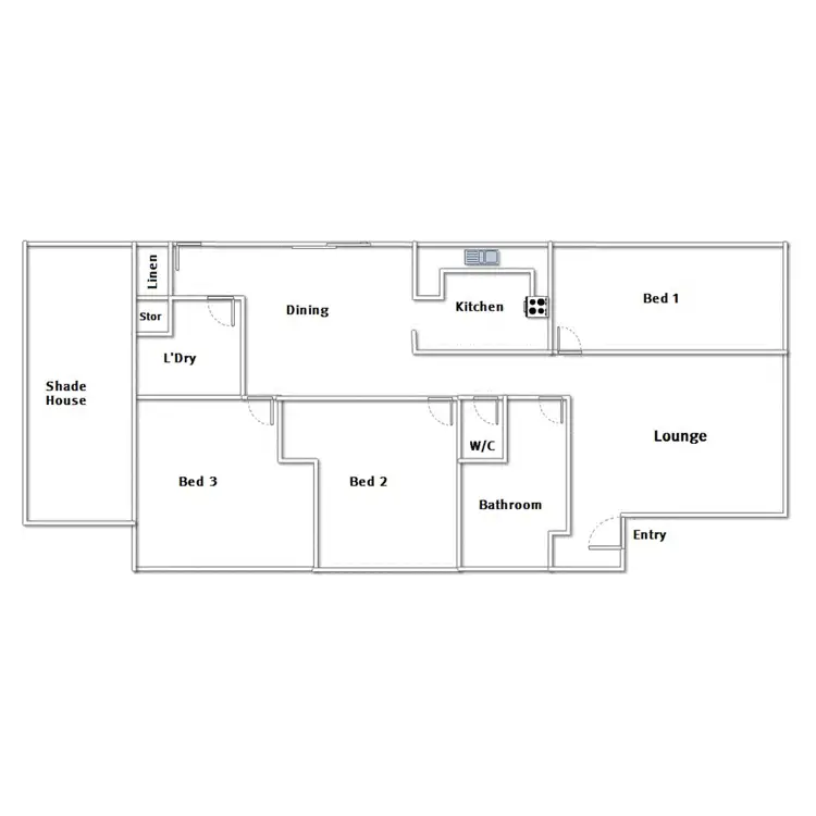 Floorplan of Homely house listing, 30 Willison Avenue, Evanston SA 5116