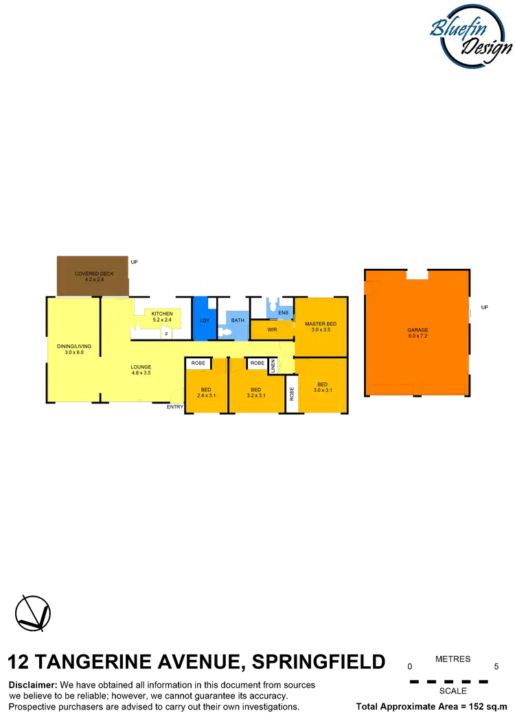 Floorplan of Homely house listing, 12 Tangerine Avenue, Springfield NSW 2250