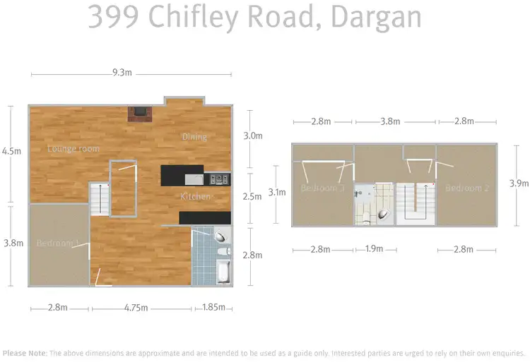 Floorplan of Homely rural property listing, 399 Chifley Road, Dargan NSW 2786
