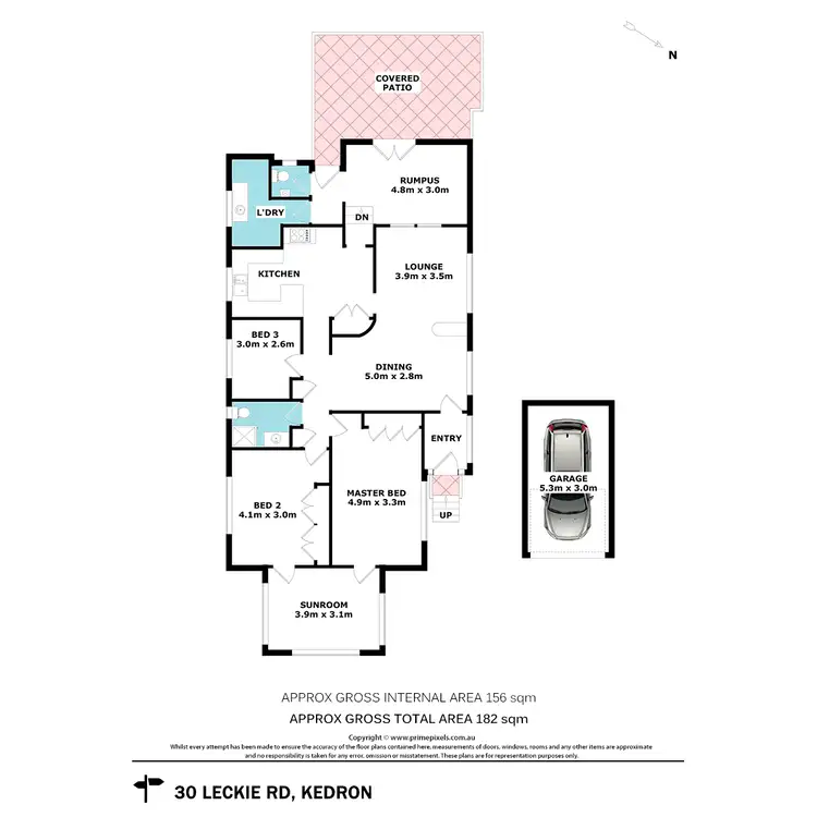Floorplan of Homely house listing, 30 Leckie Road, Kedron QLD 4031