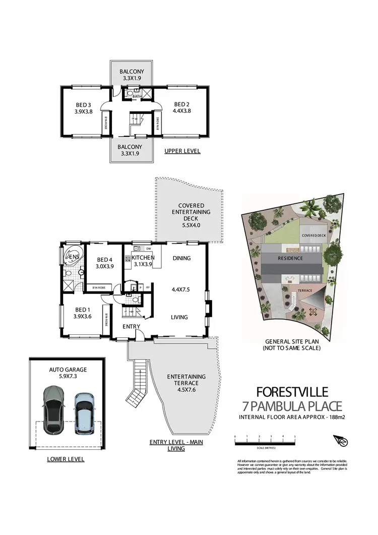Floorplan of Homely house listing, 7 Pambula Place, Forestville NSW 2087