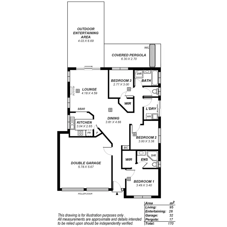 Floorplan of Homely house listing, 4 Mapleton Court, Kilburn SA 5084