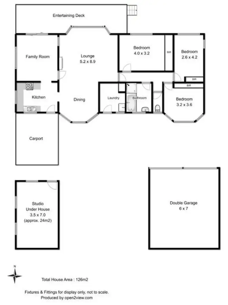 Floorplan of Homely house listing, 47 Glenhope Road, Granton TAS 7030