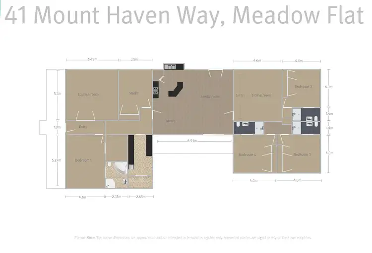 Floorplan of Homely rural property listing, 41 Mount Haven Way, Meadow Flat NSW 2795