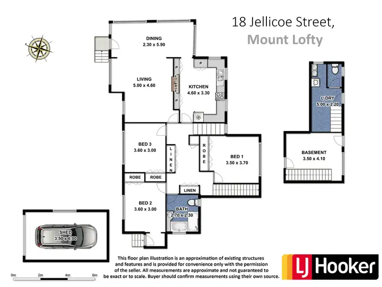 Floorplan of Homely house listing, 18 Jellicoe Street, Mount Lofty QLD 4350