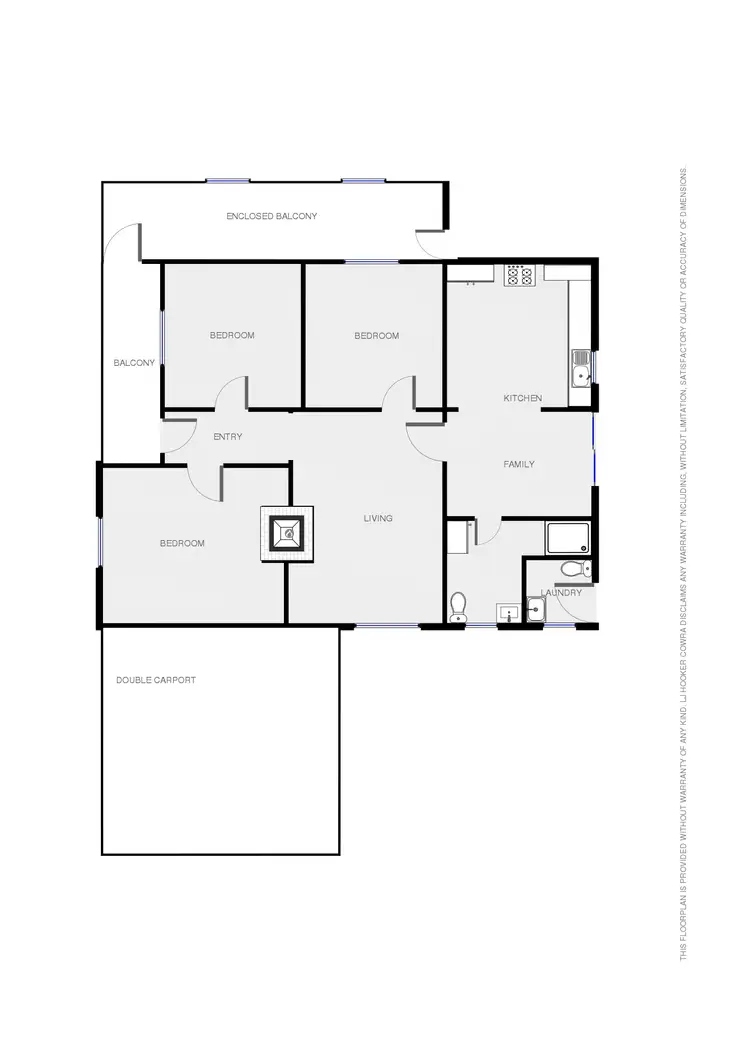 Floorplan of Homely house listing, .18 Parkes Street, Cowra NSW 2794