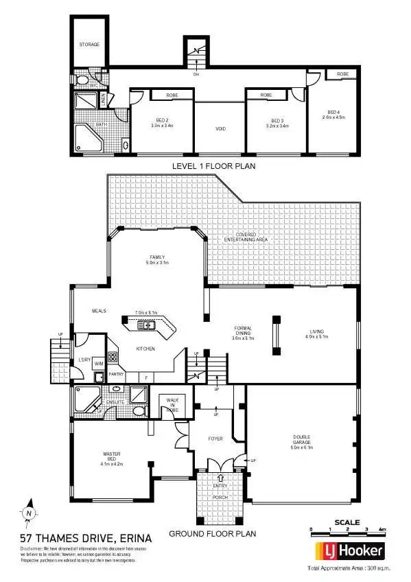 Floorplan of Homely house listing, 57 Thames Drive, Erina NSW 2250