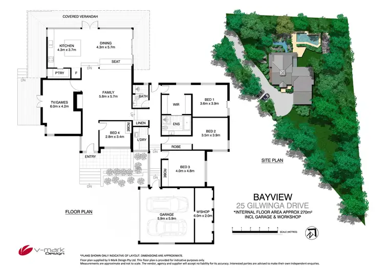 Floorplan of Homely house listing, 25 Gilwinga Drive, Bayview NSW 2104