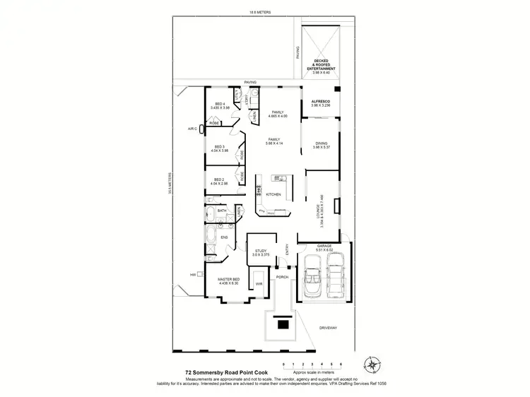 Floorplan of Homely house listing, 72 Sommersby Road, Point Cook VIC 3030