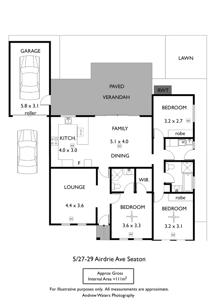 Floorplan of Homely house listing, 5/27-29 Airdrie Avenue, Seaton SA 5023