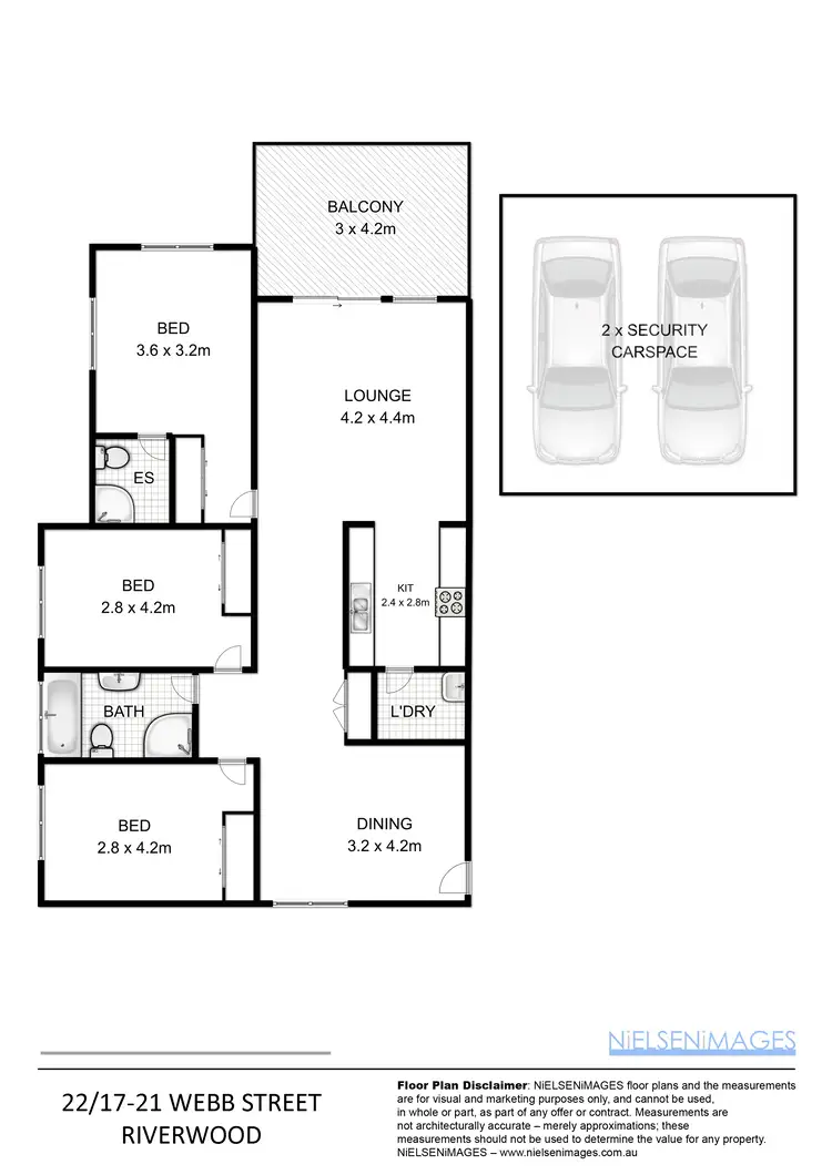 Floorplan of Homely unit listing, 22/17-21 Webb Street, Riverwood NSW 2210