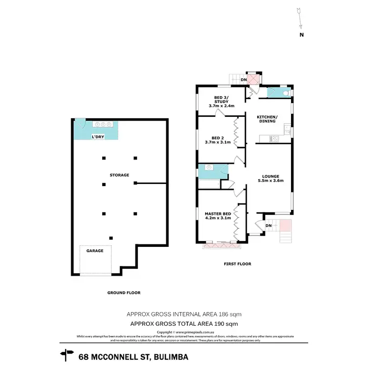 Floorplan of Homely house listing, 68 McConnell Street, Bulimba QLD 4171