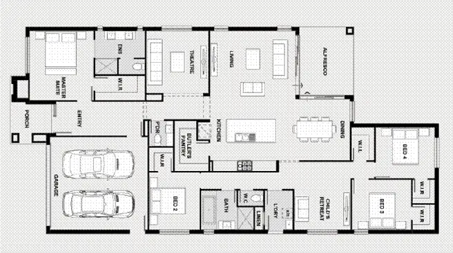 Floorplan of Homely house listing, Lot 2026 Karmel Street, Oran Park NSW 2570