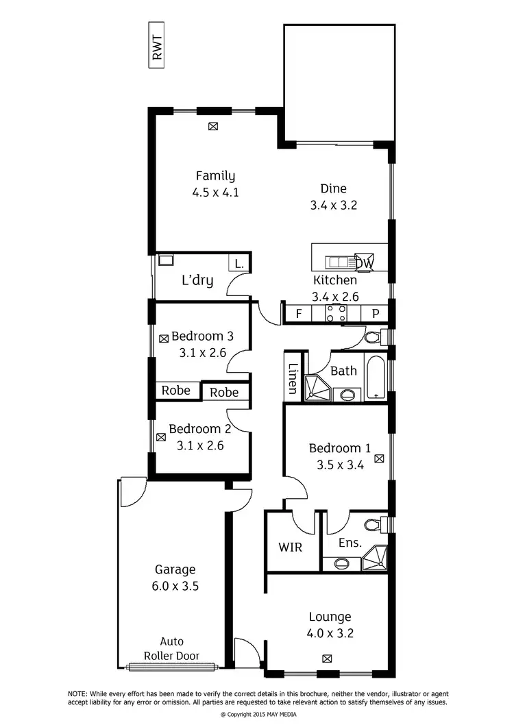 Floorplan of Homely house listing, 38A Belgrave Avenue, Flinders Park SA 5025