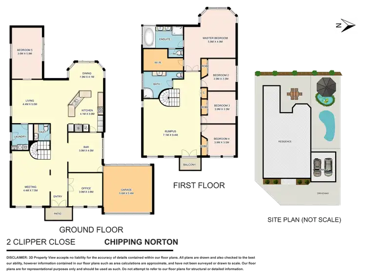 Floorplan of Homely house listing, 2 Clipper Close, Chipping Norton NSW 2170