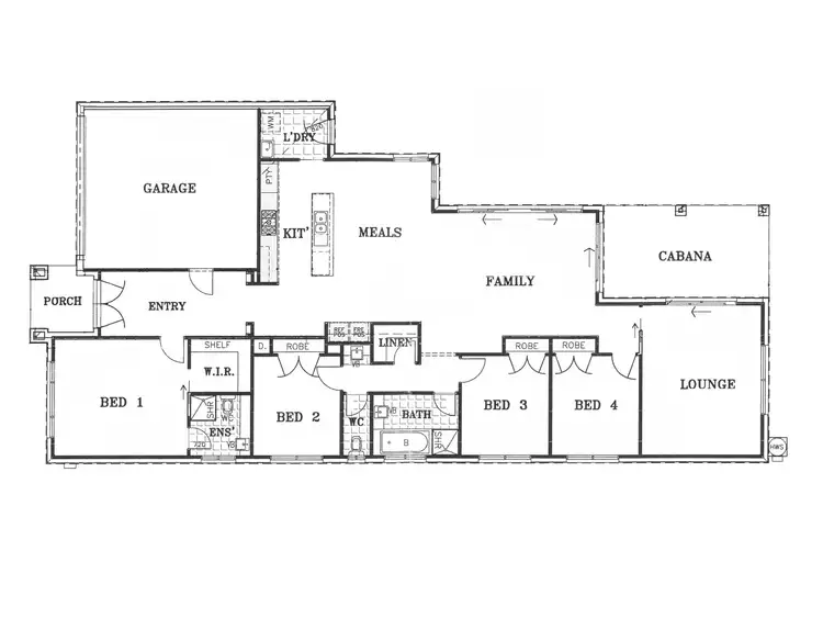 Floorplan of Homely house listing, 103 Yuruga Boulevard, Point Cook VIC 3030