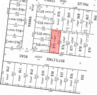 Floorplan of Homely land listing, 20 (Lot 87 Bottletree Road, Point Cook VIC 3030
