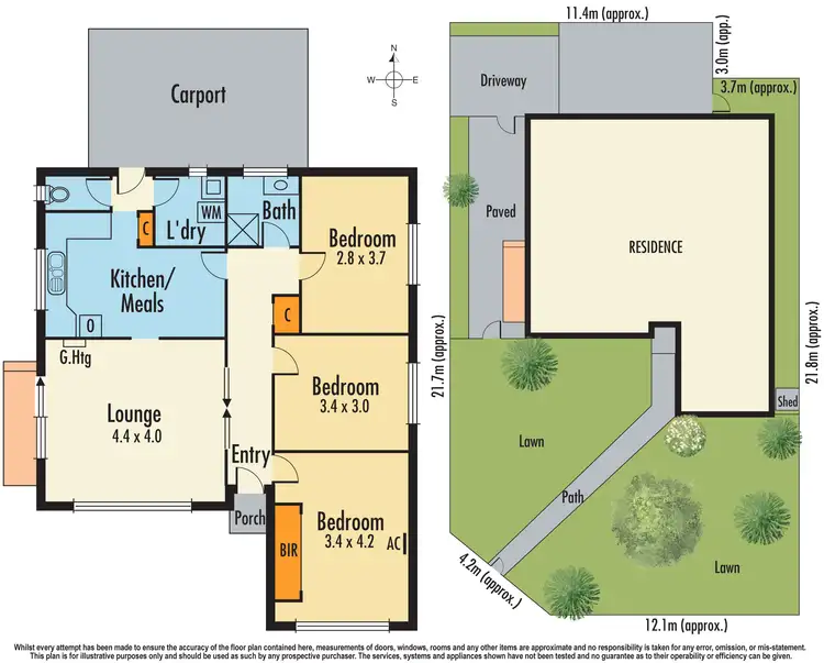 Floorplan of Homely house listing, 150 Kirkham Road, Dandenong VIC 3175