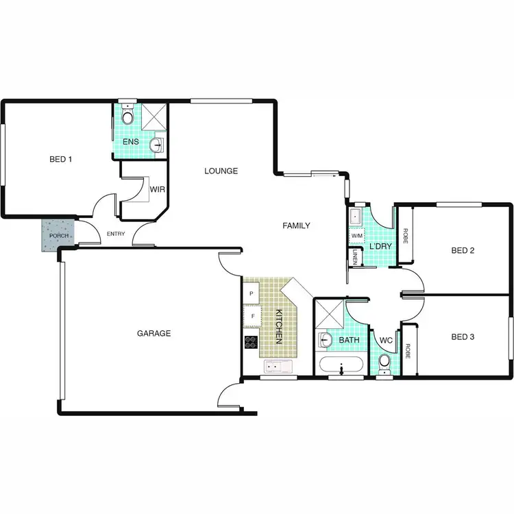 Floorplan of Homely house listing, 48 Wunderly Circuit, Macgregor ACT 2615