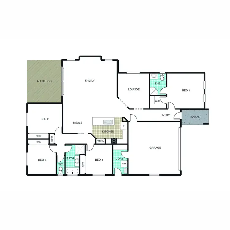 Floorplan of Homely house listing, 44 Morton Avenue, Yass NSW 2582