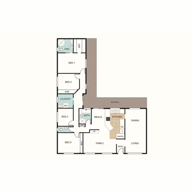 Floorplan of Homely house listing, 12 Tweed Place, Kaleen ACT 2617