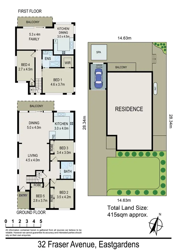 Floorplan of Homely house listing, 32 Fraser Avenue, Eastgardens NSW 2036