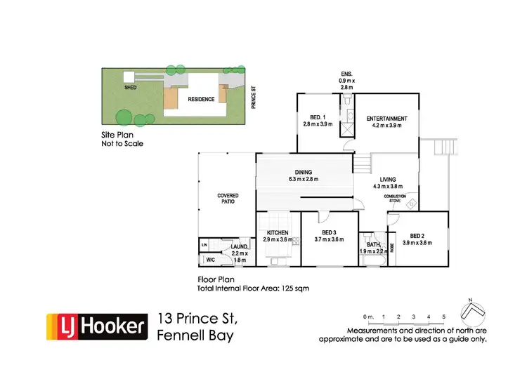 Floorplan of Homely house listing, 13 Prince Street, Fennell Bay NSW 2283