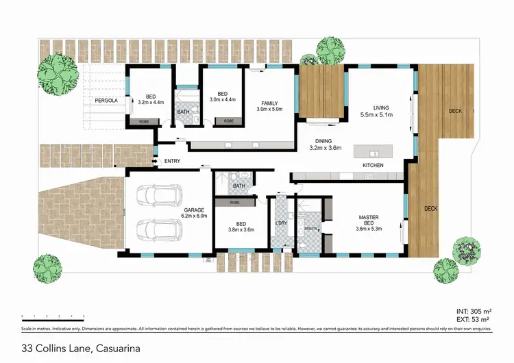 Floorplan of Homely house listing, 33 Collins Lane, Casuarina NSW 2487