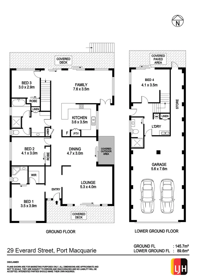 Floorplan of Homely house listing, 29 Everard Street, Port Macquarie NSW 2444