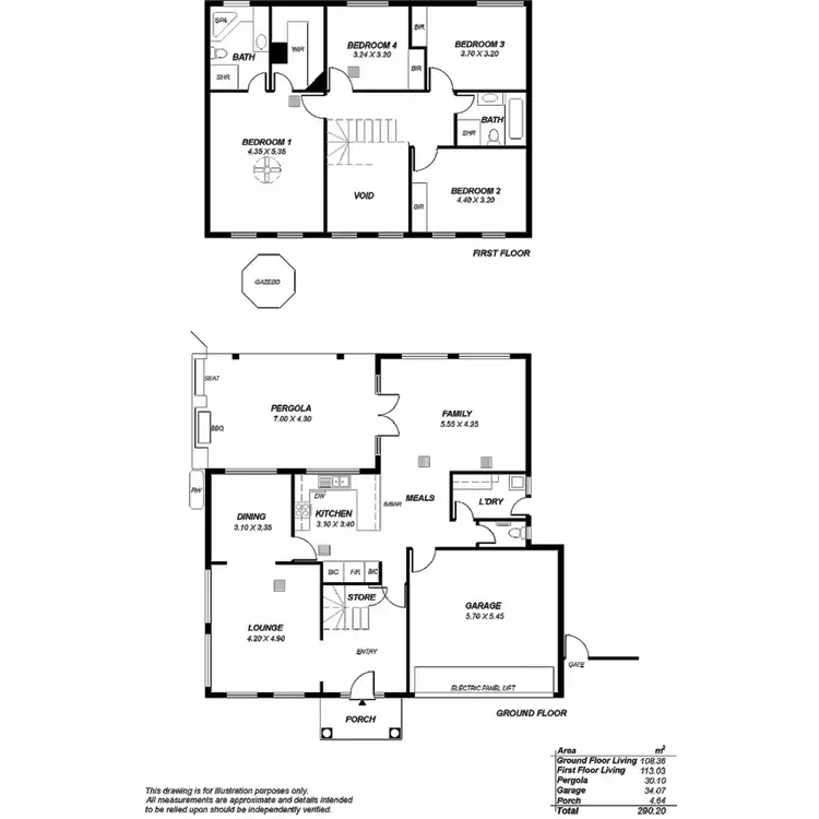 Floorplan of Homely house listing, 1A William Queale Court, St Georges SA 5064