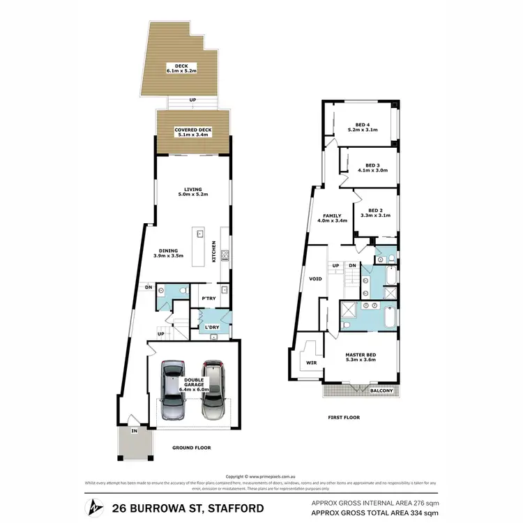 Floorplan of Homely house listing, 26 Burrowa Street, Stafford QLD 4053