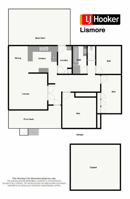 Floorplan of Homely house listing, 191 Wyrallah Road, East Lismore NSW 2480